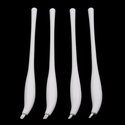 Triturou a Composição Permanente da Sobrancelha da Agulha Microblade com 9f Pces Esterilizaram Microblading Descartável Caneta Manual – 12f 16u 14u18u 30