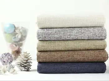 

1 Meter Thick Yarn-dyed Polyester DIY Sewing Fabric Anti-pilling Home Textile for Sofa Slipcover, Tablecloth 150cmx100cm