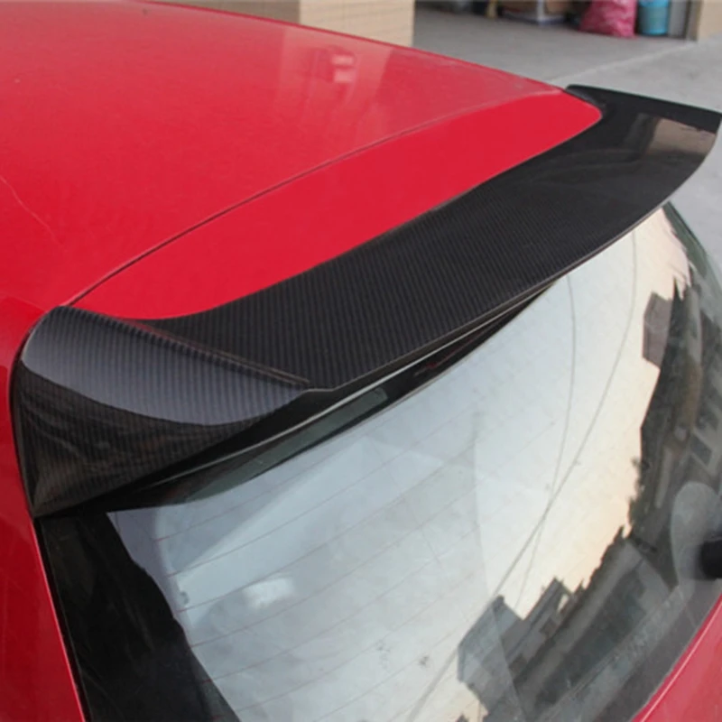 O Стиль углеродного волокна спойлер на крыше крыло для Volkswagen VW Golf 6 VI MK6 GTI& R20 2010