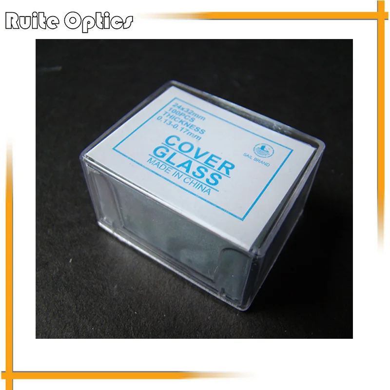 Аксессуары для микроскопа 10 коробок 24x32 мм|microscope accessories|cover slipslides microscope |