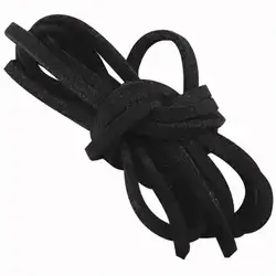 Дешевые черные, кожаные, замшевые кружева шнур веревка строка браслет ожерелье подарок craft diy ремень ES4614