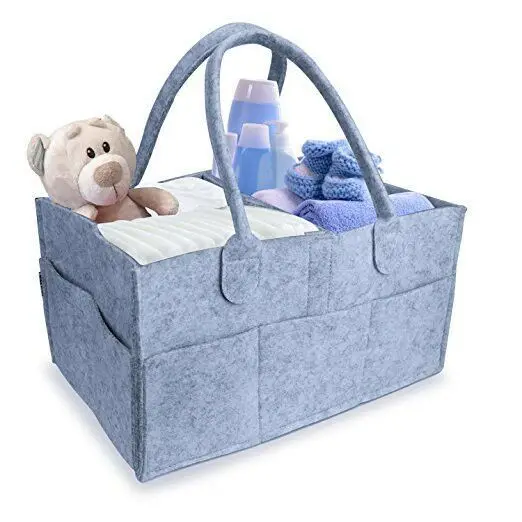 

Felt storage bag Newborn diaper bag Urinary wet storage basket Dirty clothes storage basket Designer Nursing Bag For Baby Care
