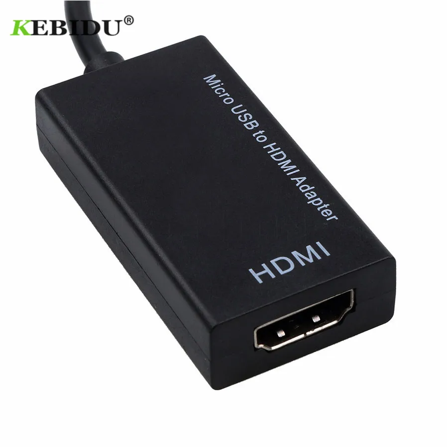 Кабель адаптер kebidu Micro USB HDMI мама для Samsung Galaxy S3 SIII I9300 HDTV F1076 P30|Кабели USB| |