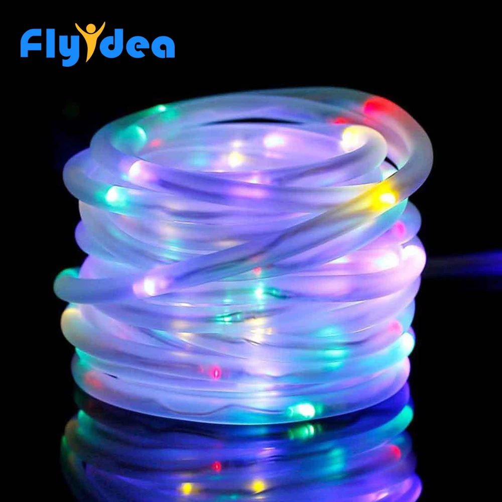 Waterproof Christmas outdoor LED string light New Year hose flexible