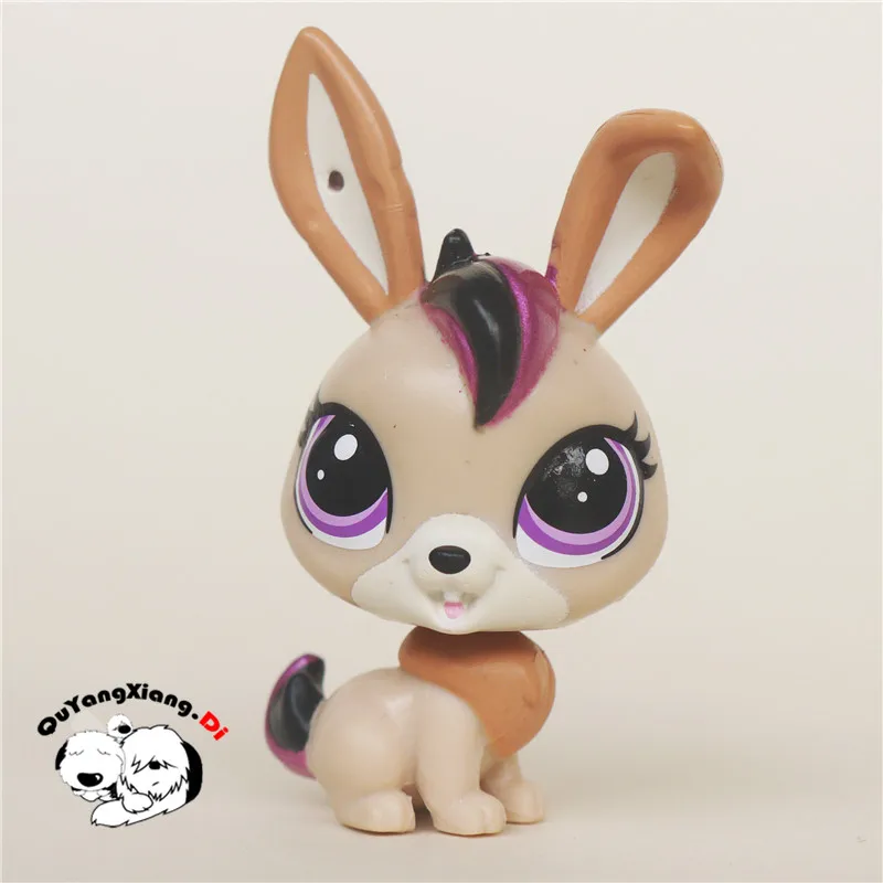 CW020 Pet Shop Animal Black and purple rabbit doll action Figure | Игрушки и хобби