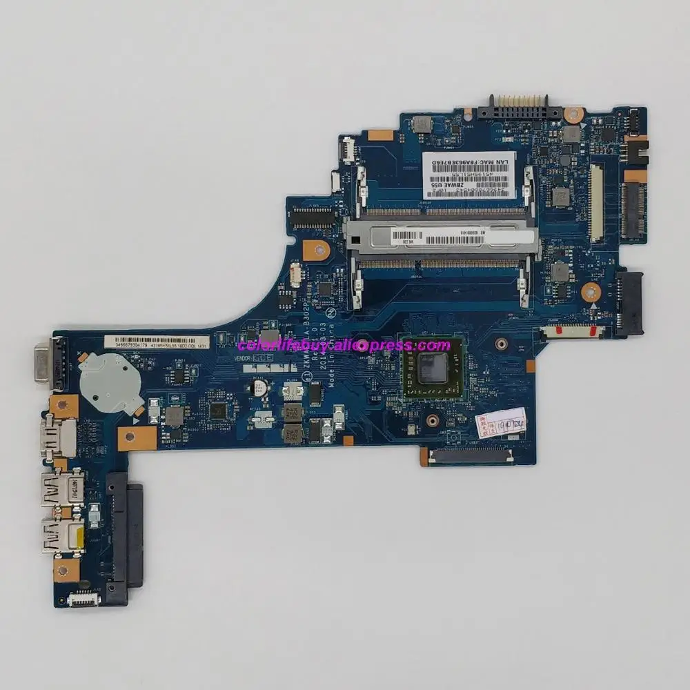 Натуральная K000891410 LA-302P w A8-6410 CPU на борту материнской платы ноутбука материнская