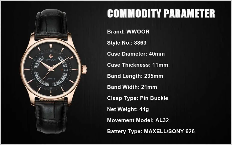New Quartz Mens Watches Top Brand Luxury Complete Calendar Men's Wrist Watch Genuine Leather Strap Men Wristwatches  2019 (1)