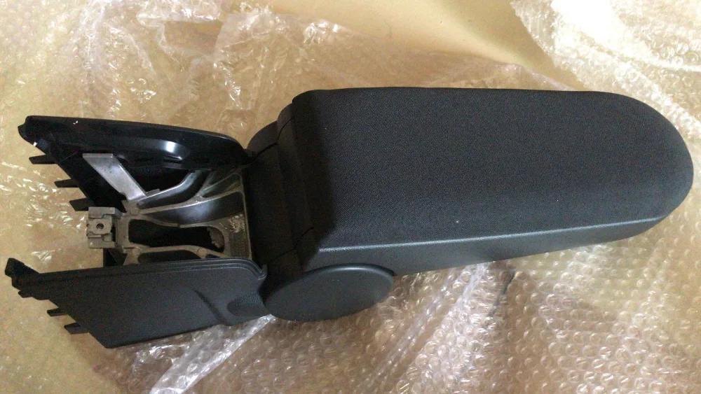 CHESHUNZAI для VW Polo Подлокотники коробка с подстаканниками кожа или ткань чехол для хранения консоль черный цвет дизайн 2011