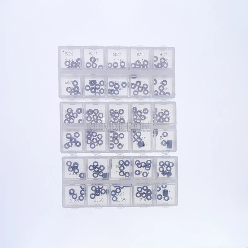 

800 PCS B17 B21 B27 Washer Shim Common Rail Injector Repair Adjusting Gasket Full Set Diesel Parts Fuel System
