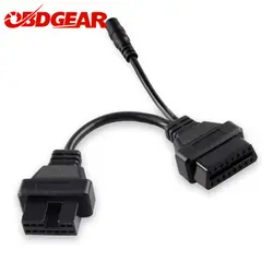 Высокое качество для Mitsubishi 12 16 Pin-код OBD2 Соединительный кабель женский OBD2 кабель 12 Pin инструмент диагностики адаптер разъем