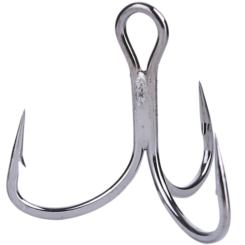 Mustad TG76 KVD рыболовные крючки, крепкие три якорных рыболовных крючка из высокоуглеродистой стали, тройные Крючки для морской ловли карпа, червячная приманка, рок крючки