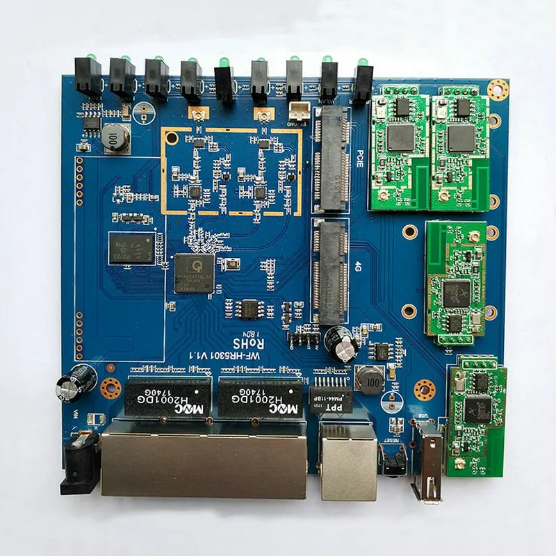 Openwrt Qualcomm QCA9531 Беспроводная маршрутизация датчик безопасности Wifi карта захвата 4G маршрутизация с USB - Цвет: Белый