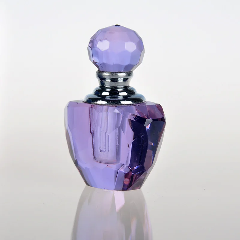 Purple Luxury Refillable Perfume Glass Bottles 1ML Women Mini Travel