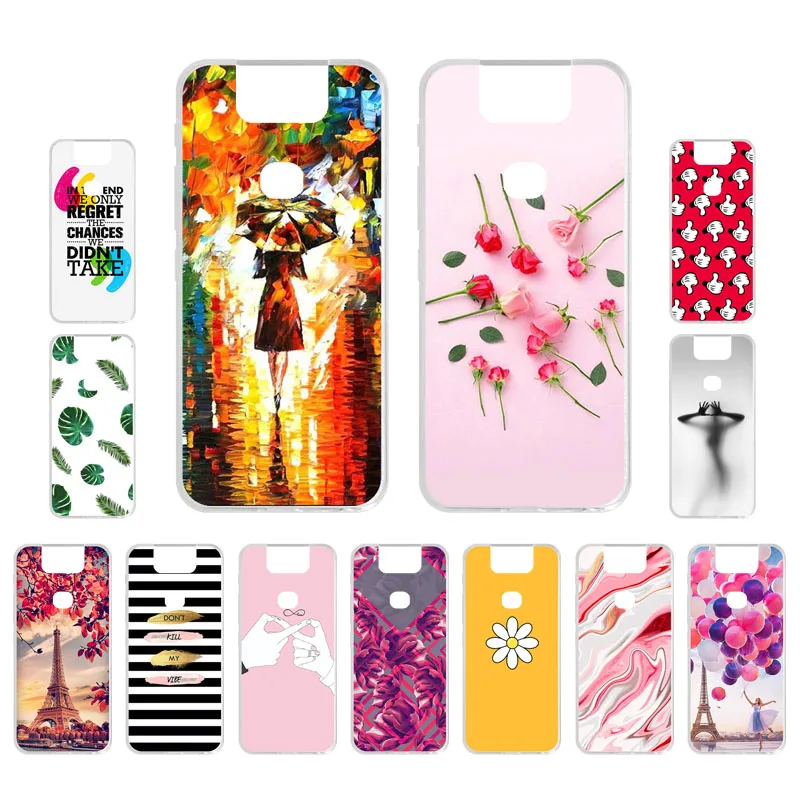 

Ojeleye DIY Patterned Silicon Case For Asus ZenFone 6Z ZS630kl Case Soft TPU Phone Cover For Asus Zenfone 6 2019 ZS630kL Covers