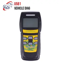 Оригинальный U581 OBD2 считыватель кода EOBD данных в режиме реального времени он-лайн автомобильный диагностический инструмент Авто сканер