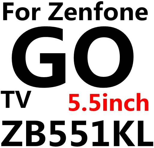 ZB551KL 9H твердое закаленное стекло для Asus Zenfone Go tv ZB551KL ZB551 KL 551KL ZB 551 KL Защитная пленка для экрана - Цвет: For Asus ZB551KL