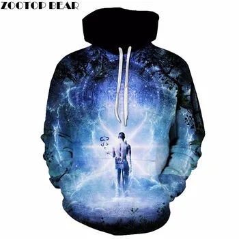 

Back Of The Fairy Men hoodies Pullover Sportsuit Pullover Sweatshirt Casual Hoodie Long Sleeve Men Tops Sell ZOOTOP BEAR