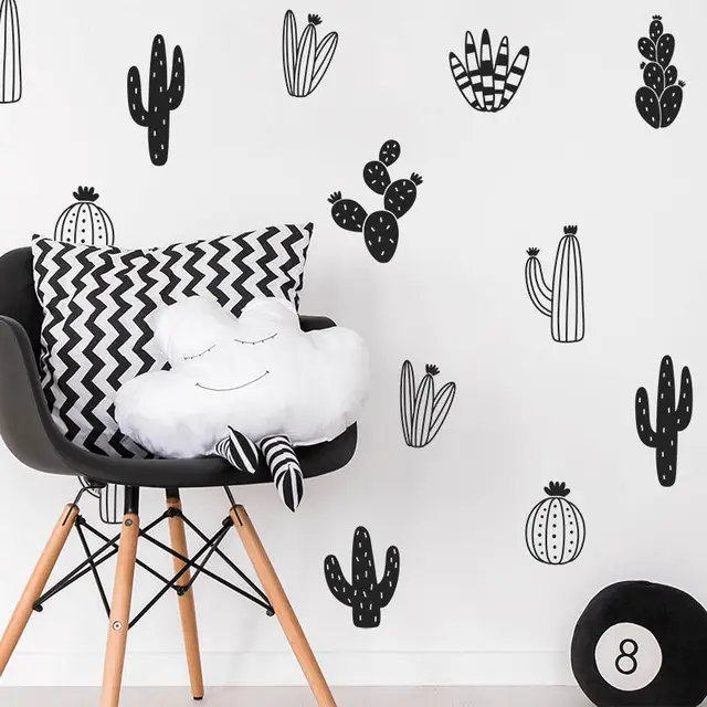 Online Free Shipping Cactus Wall Decals Woodland Tribal Cactus Wall Decals Woodland Tribal