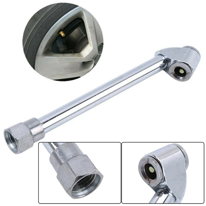 Auto Tire Air Pump Hose Nozzle Wheel Tools Inflator Tips Gauge Equipment Head ► Photo 1/4