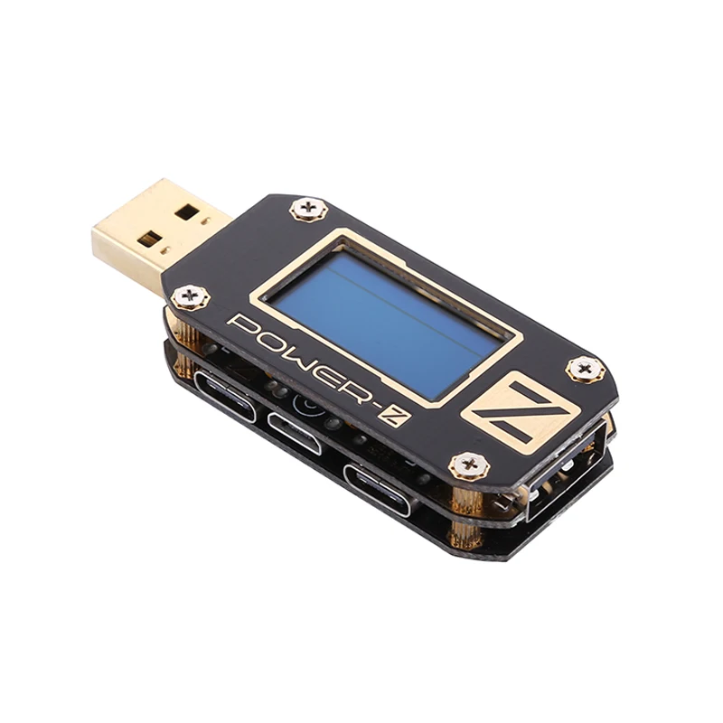

ChargerLAB POWER-Z USB PD Tester Voltage Current Ripple Dual Type-C KM001 Meter Power Bank Detector