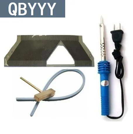 Qbyyy 1 комплект выцветание восстановление пикселей ленточный кабель для ЖК-дисплея для Peugeotcar 206 jaeger t-head паяльник Резиновая полоса