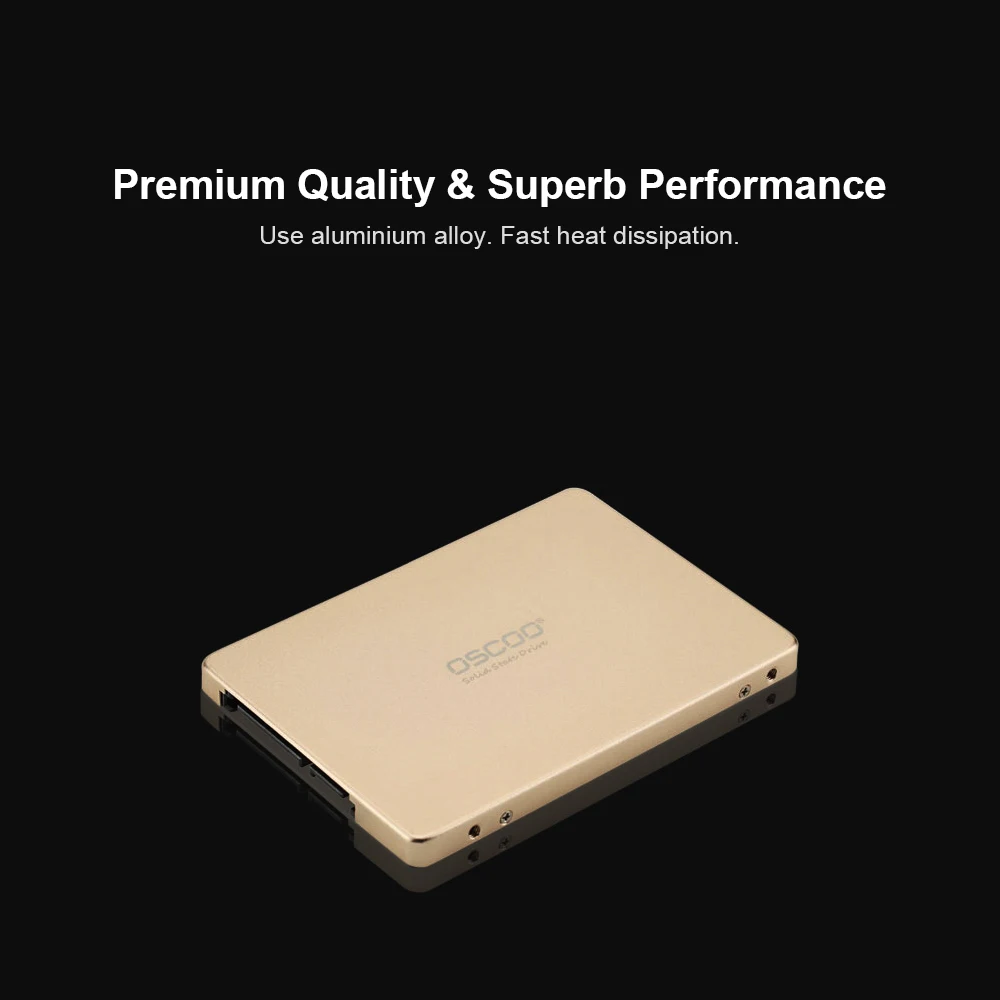  OSCOO SSD Solid State Disk SATA III 6 GB/s 128 GB 256 GB 512 GB 25 zoll SSD Festplatte für PC Lapto