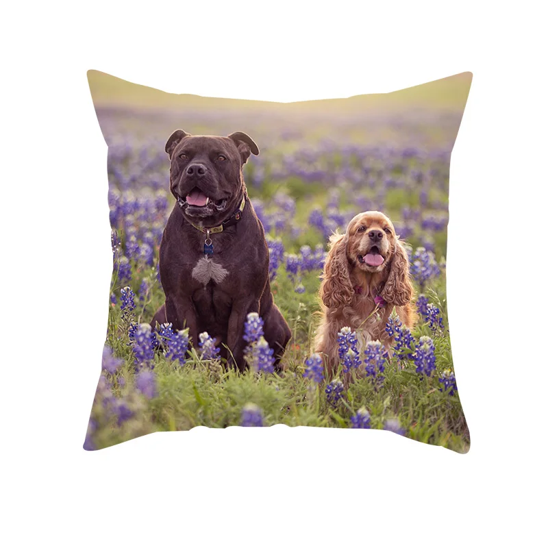 Fuwatacchi Cushion Cover Print Customize Gift Throw Pillowcase Double Sided Optional Print Personal Photos for Pillow Covers