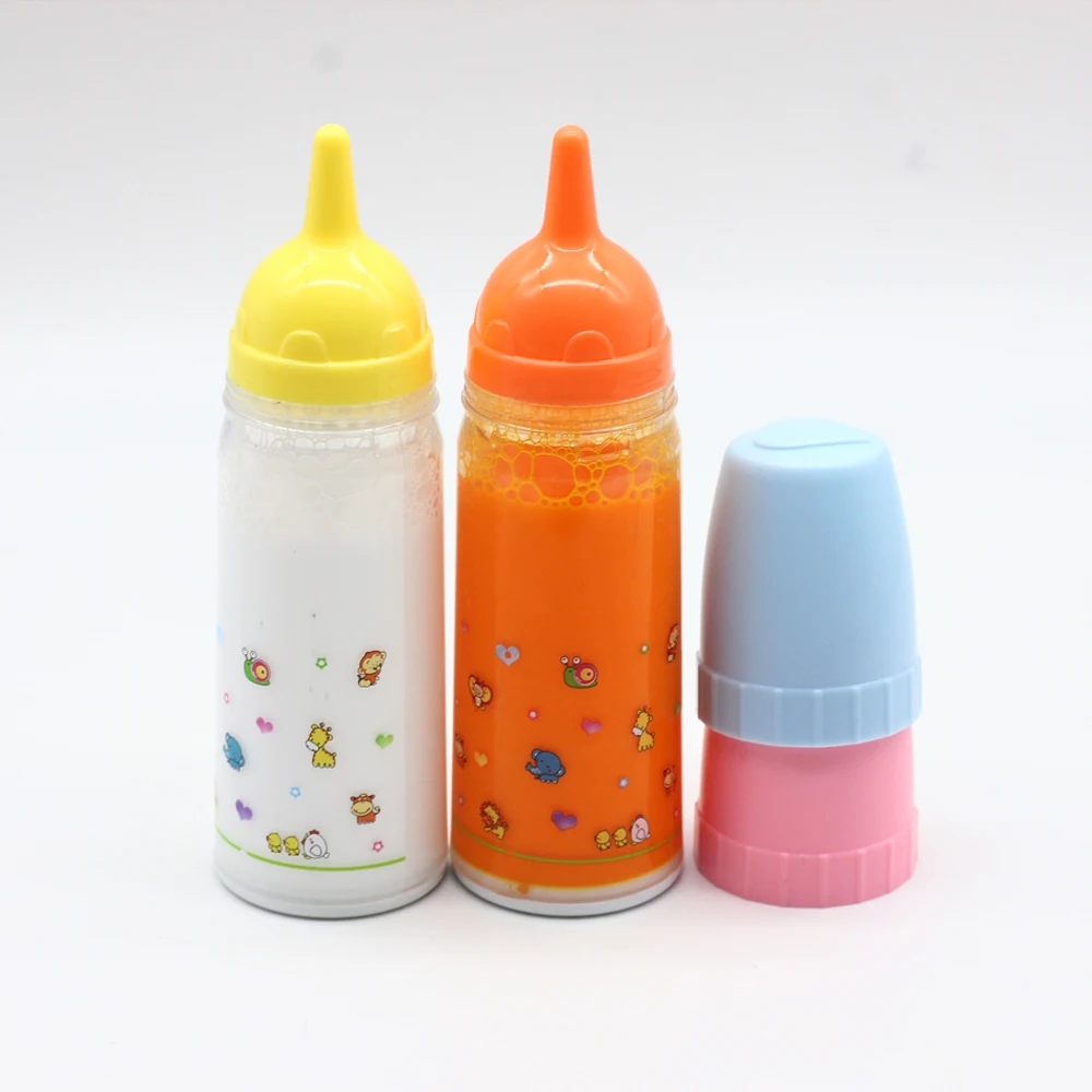 Magic mike bottle baby doll feeding bottle feeder 1set=2pcs For doll toy milk ES018 plush doll accessories,doll accessories