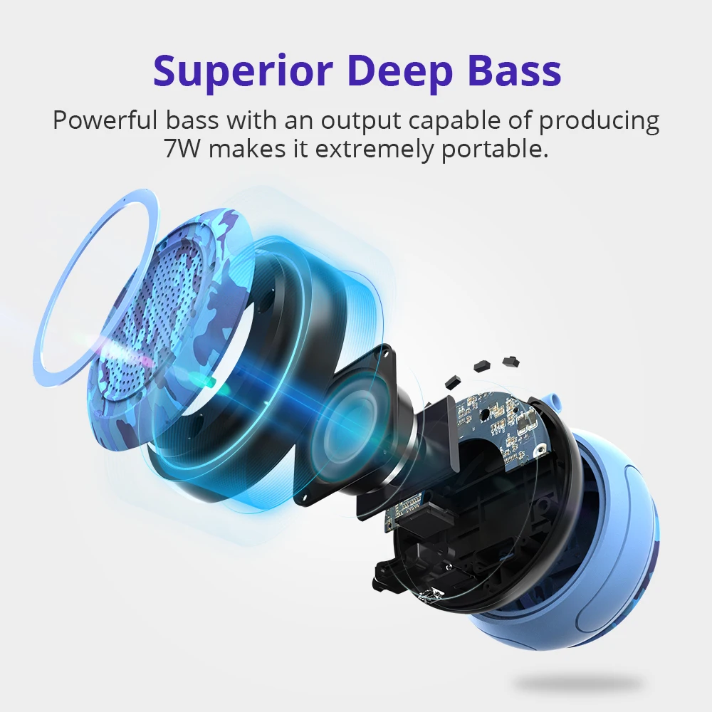 Tronsmart Element Splash Bluetooth Speaker  IP67 Waterproof Soundbar Portable Speaker Computer Bluetooth 4.2 Wireless Speaker (11)
