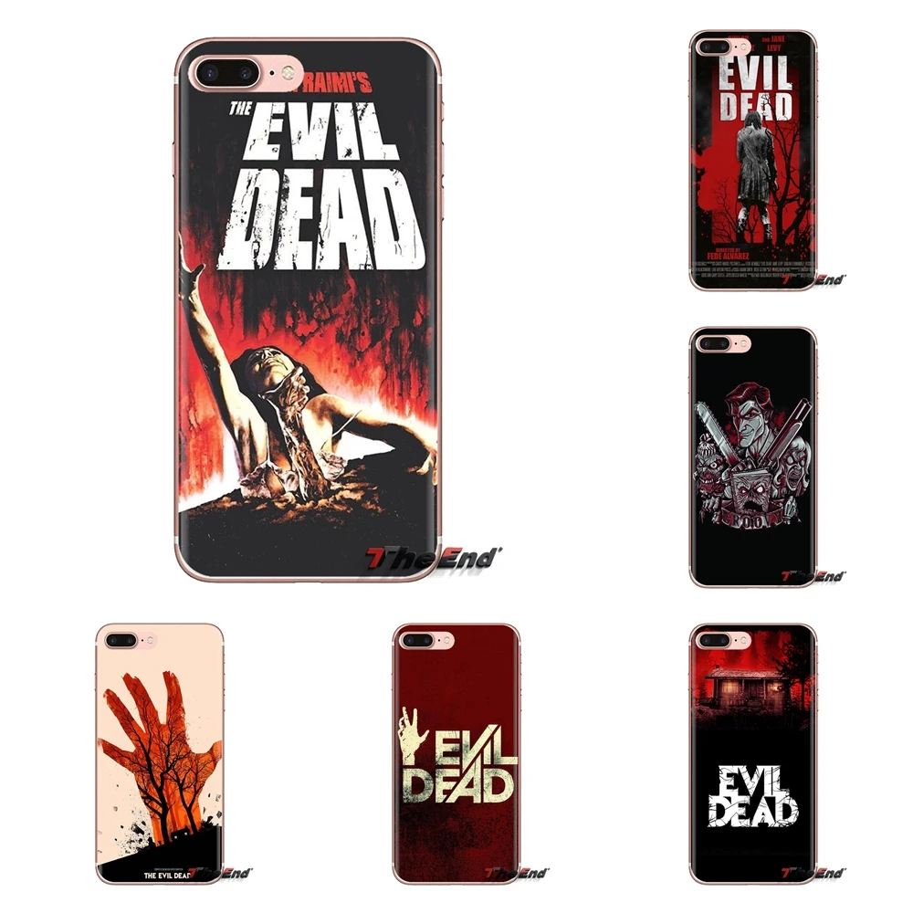 

Transparent Soft Cases Covers For Xiaomi Redmi 4A S2 Note 3 3S 4 4X 5 Plus 6 7 6A Pro Pocophone F1 horror The Evil Dead