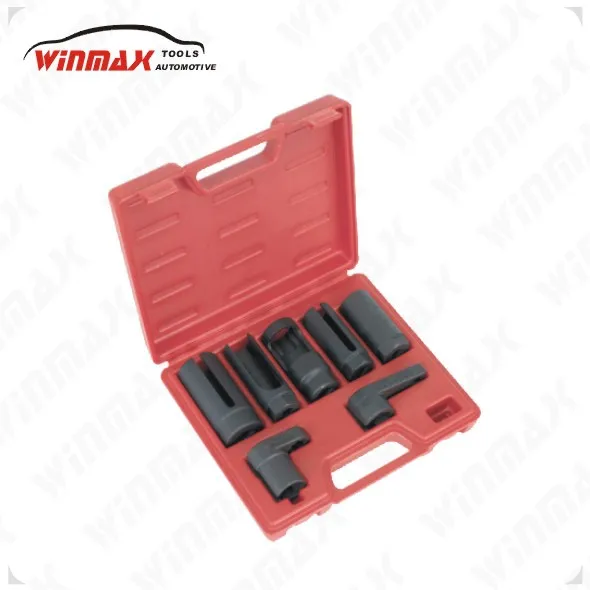 

WINMAX 7 PCS Car Oxygen Sensor / Lambda sensor Socket Set Tool All Sizes 1/2" Drive WT04A2097