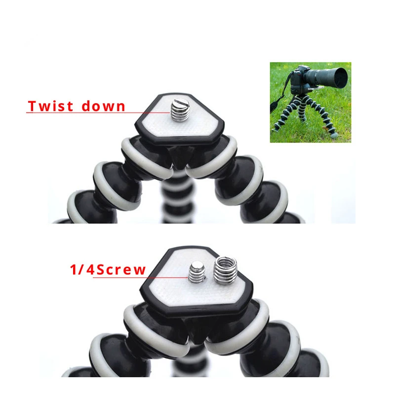 SANGER-SLR-Camera-Mobile-Phone-Octopus-Tripod-Mount-Adapter-Stand-Clip-Small-Medium-Large-for-Xiaomi (2)