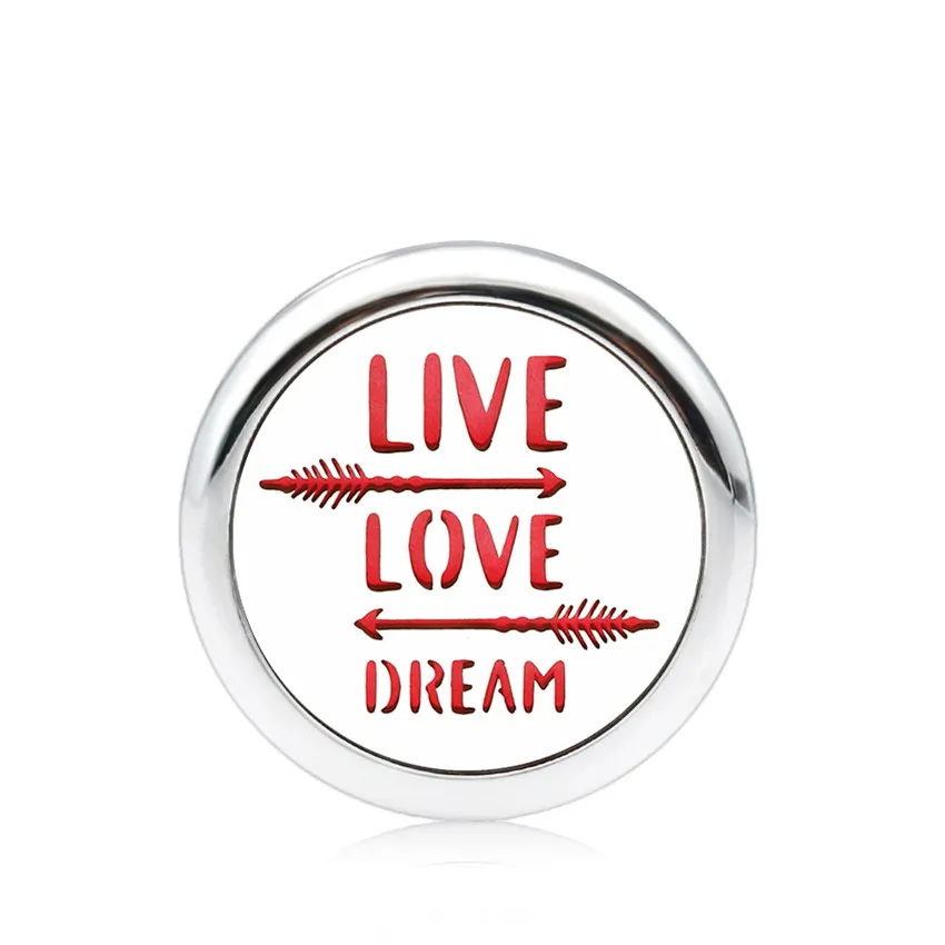 Live Love Dream Angel Wing Horse 25 мм репеллент от комаров браслет диффузор парфюмерный для ароматерапии медальон силиконовый браслет 10 подушечек - Окраска металла: PC142