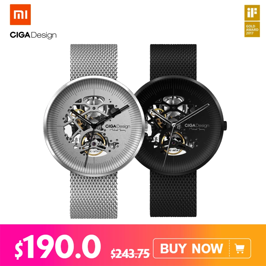 xiaomi ciga design my series mechanical watch