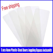 5 шт нано пластиковые-стальные двери шовные открывашка для дверного замка