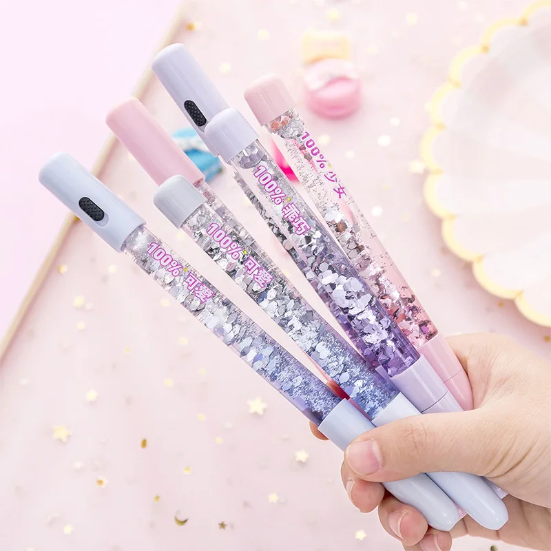 Новейшая креативная светодиодная гелевая ручка Kawaii новинка нейтральная для