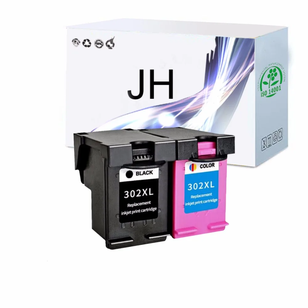 Сменный чернильный картридж JH 302XL для Deskjet 1111 1112 2130 2135 1110 3630 3632 3830|Чернильные