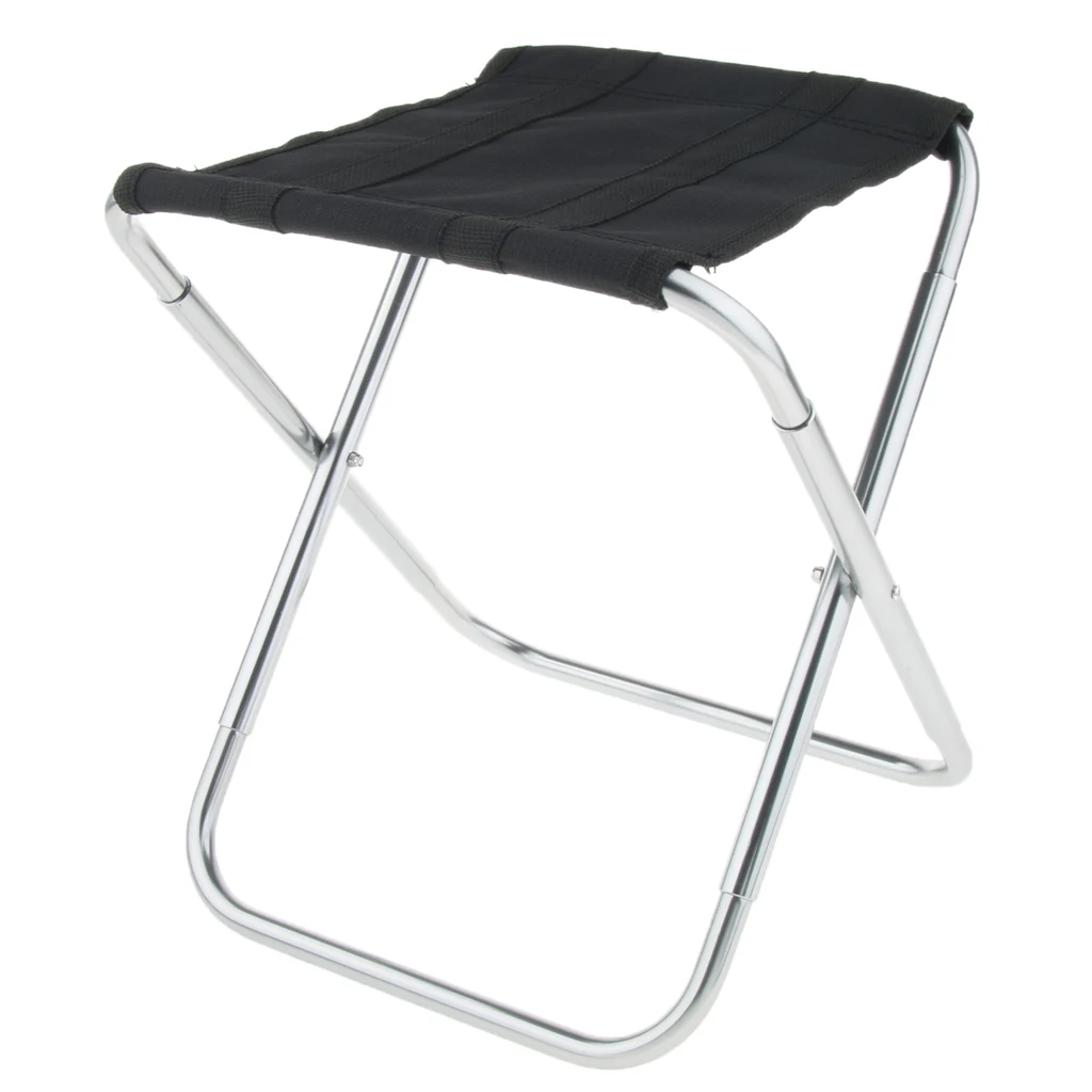 Perfeclan Outdoor Folding Stool Travel Slacker Chair for Camping Hiking BBQ Lightweight Camping Hiking ChairTravel Slacker Chair