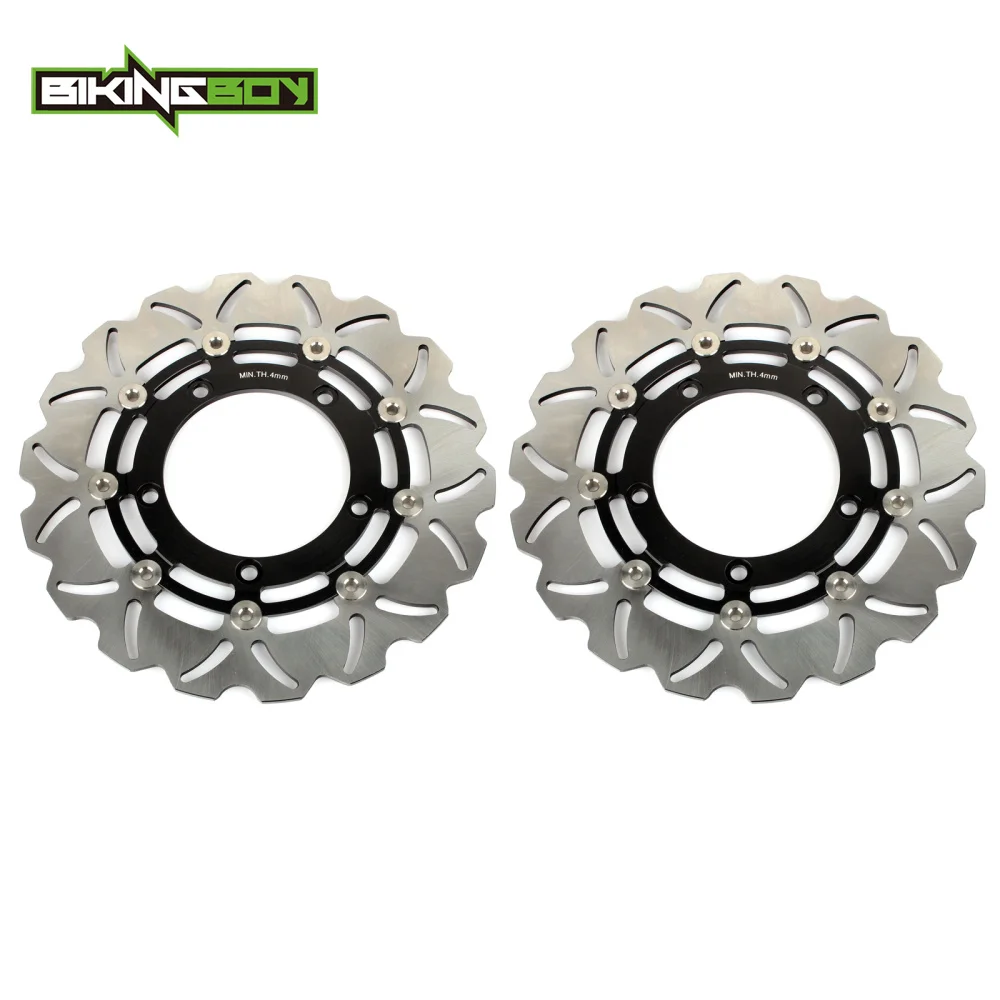 

BIKINGBOY Front Brake Disc Rotor for DL650 V-Strom ABS Traveller X Xpedition GSF 650 1200 1250 Bandit S ABS 07 08 09 10 11 12