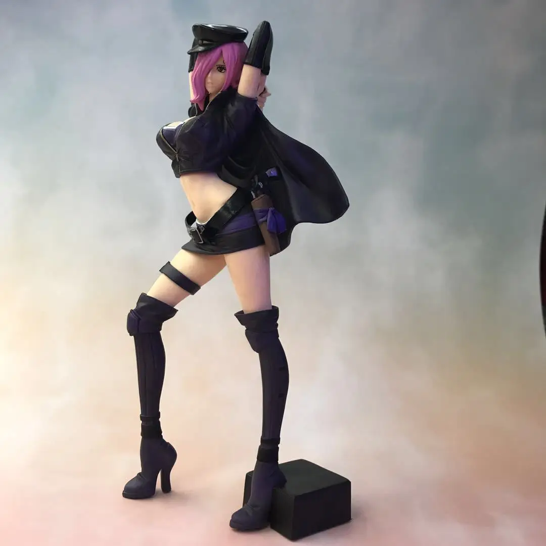 

One Piece Anime Action Figure Glitter & Glamours Flag Diamond Ship Vinsmoke Reiju Black Ver Model Sexy Girl Model Toy 24.5cm