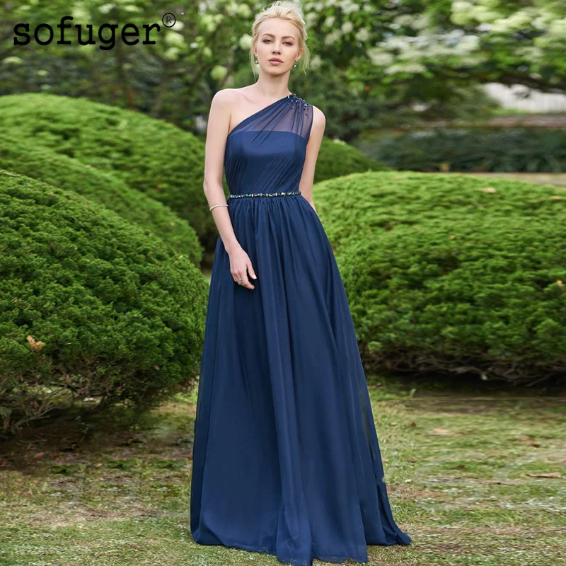 special occasion navy blue dress