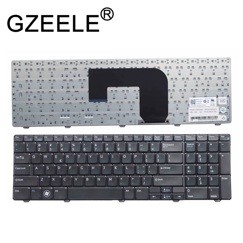 Новая английская клавиатура GZEELE для Dell Vostro 3700 V3700 без подсветки V104030AS1 J17VV T10C0 |