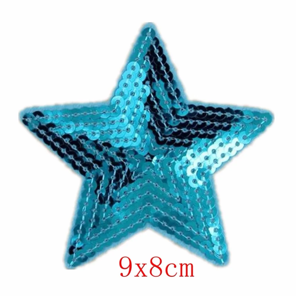2pcs blue star sequins iron on applique embroidered patches sew 2pcs blue star sequins iron on applique embroidered patches sew