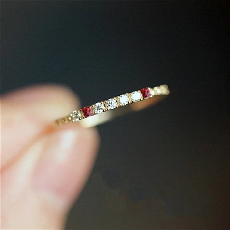 

Cute Dainty Women's Fashion Square Drill Rings Delicate Rings Rings Wedding Jewelry Fashion Jewelry Gifts Ethnic Jewelry