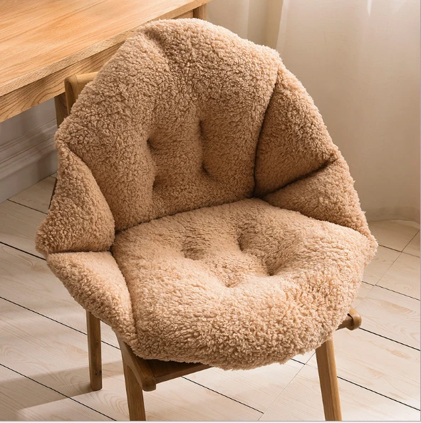 

High Back Plush Beautiful Seat Cushion Pads for Back Pain Relief, Sciatica and Tailbone Pain - Ideal for Office Chair, Car Drive