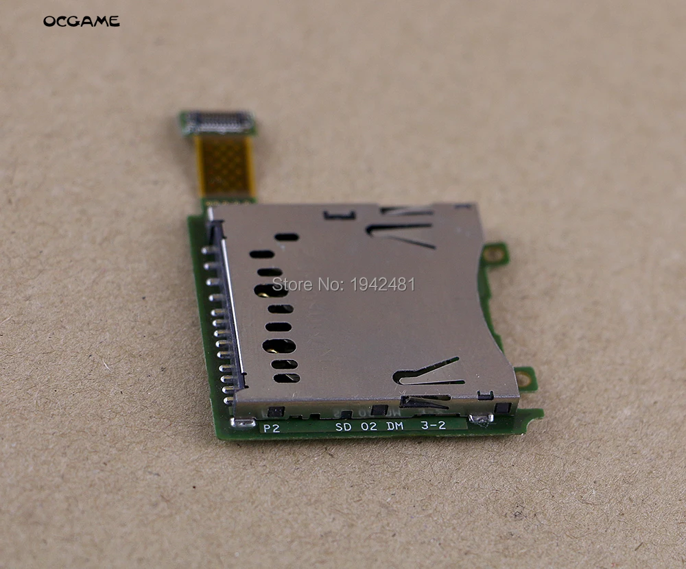 

OCGAME For 3DS SD Card Slot Adapter Connector Socket Plug For 3DS Original Console Replacement 2pcs/lot