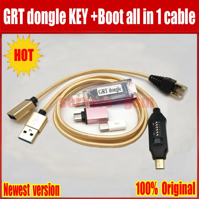 Новейший оригинальный ключ GRT dongle мощный многофункциональный кабель все в 1