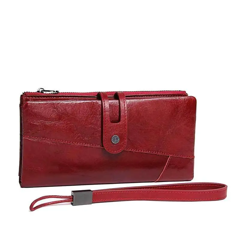 

Womens Wallets And Purses carteira feminina carteras mujer bolsa feminina de marca famosa portfel damski genuine leather Wallet
