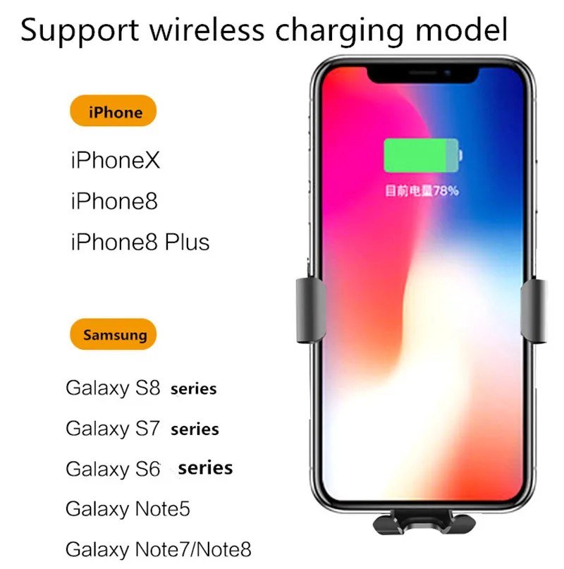 

Car wireless, upscale fast charger For AUDI S line A4 A3 A6 C5 Q7 A1 A5 TT A8 Q3 A7 R8 RS B6 B7 B8 S3 S4 Car Accessories