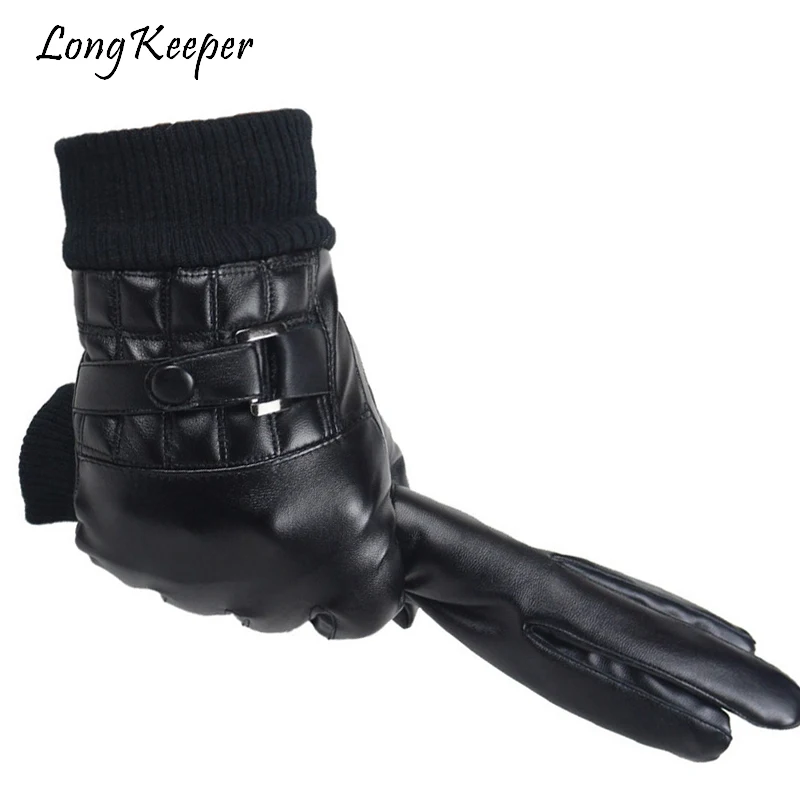 Buy Long Keeper Luxury High Quality Leather Men Gloves